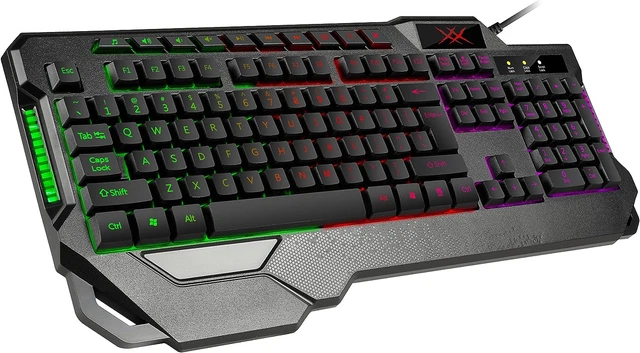 Clavier Gamer Loki Gaming/Multimedia RGB Semi Mécanique anti Ghosting