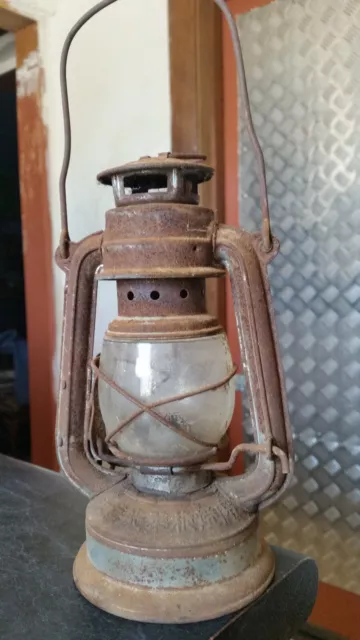 vintage small lantern kero lamp