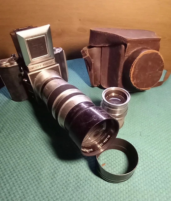 Appareil Photo Argentique ICA Alpha 490 - Format 6x6 - Collection Vintage