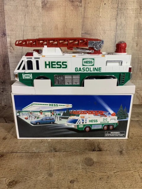 1996 Hess Toy Truck "Emergency Truck",  New In Original Box