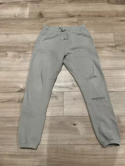 Brown Fear of God Essentials Jogger Sweatpants Size Medium