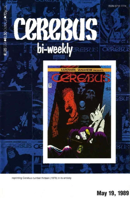 Cerebus Bi-Weekly #13 VF; Aardvark-Vanaheim | Dave Sim - we combine shipping