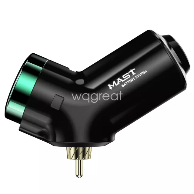 Mast Wireless Rechargeable Tattoo Machine Pen Battery Power RCA Power Supply