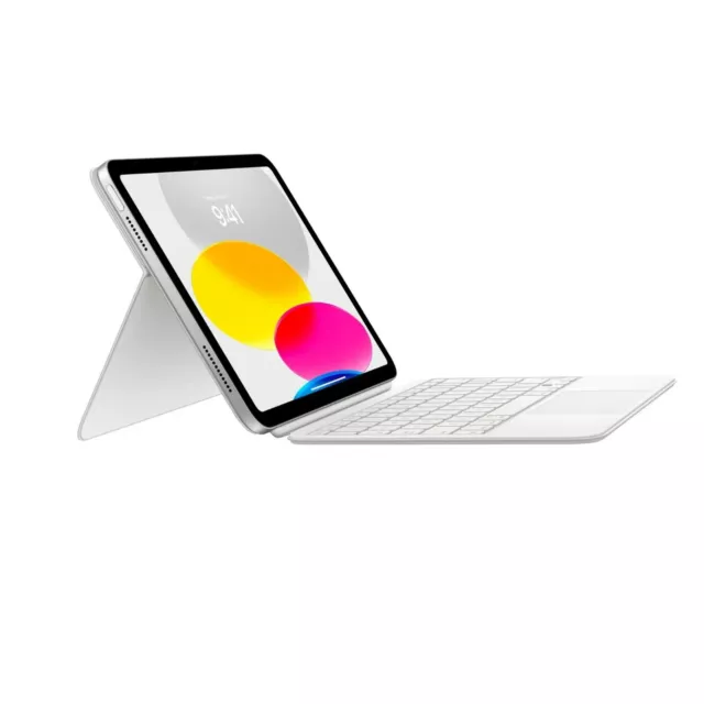 Apple Magic Keyboard Folio for iPad 10th Generation MQDP3LL/A White 10.9"