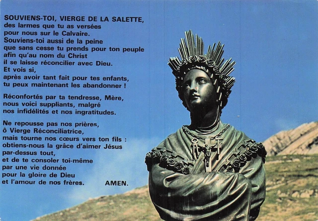38 CORPS SANCTUAIRE Notre Dame De La Salette EUR 5 90 PicClick FR