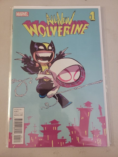 Marvel Comics ALL NEW WOLVERINE ANNUAL #1 SKOTTIE YOUNG Variant Cover