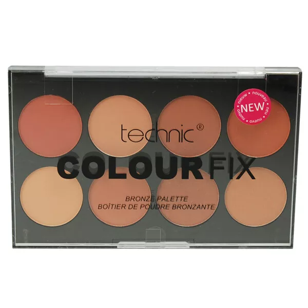 Technic Colore Fix Bronze Contour Makeup Tavolozza Set Concealer Kit