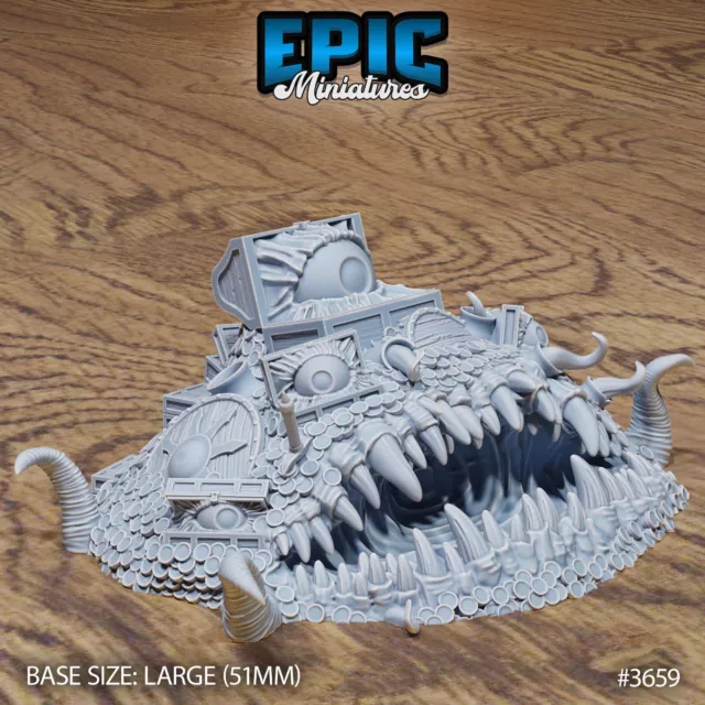 Mimic Treasure DnD Dungeons and Dragons Miniature, Epic Miniatures 28mm