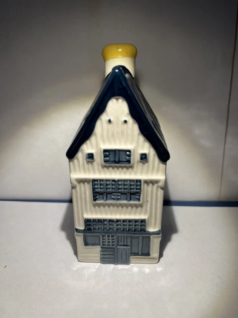 KLM Bols Blue Delft Miniature House - Number 6, 1575.