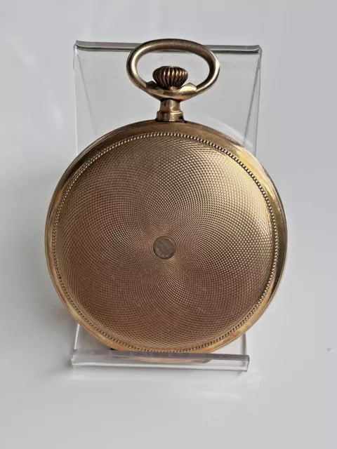 Antike Savonette Doppeldeckel Gold Filled Taschenuhr Pocket Watch 1-10