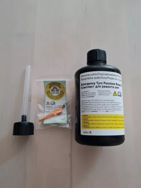 GENUINE MITSUBISHI OUTLANDER ASX TYRE PUNCTURE SEALANT GLUE BOTTLE 630ml 08.2025
