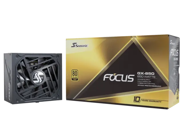 Seasonic Focus GX ATX 3.0 - 850w - 80 Plus Gold