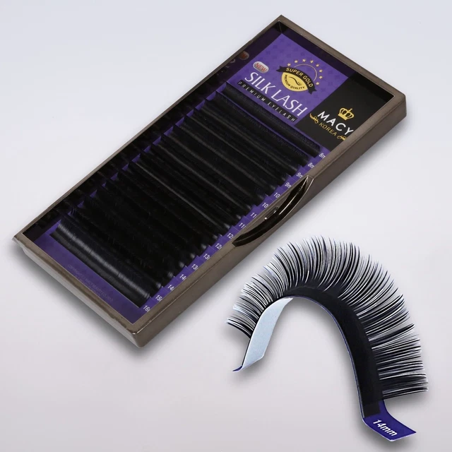 Professionelle 3D-Volumenwimpern – Stärke 0,15 Mm, Längenmix 10/12/14 Mm, D-Curl