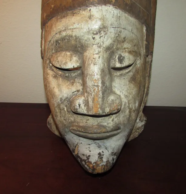 Antique African ceremonial mask Gabon 19 inches 3