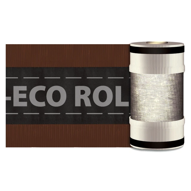 Rollo Dörken DELTA-ECO primer rodillo de rejilla techo inclinado nueva construcción marrón 5 m