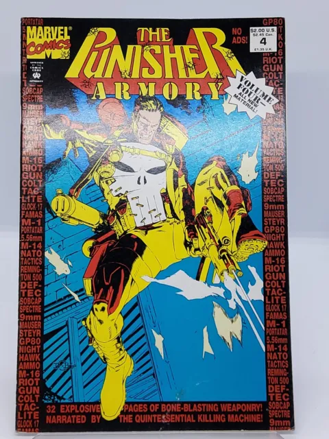 The Punisher Armory #4 VG+ Marvel 1992