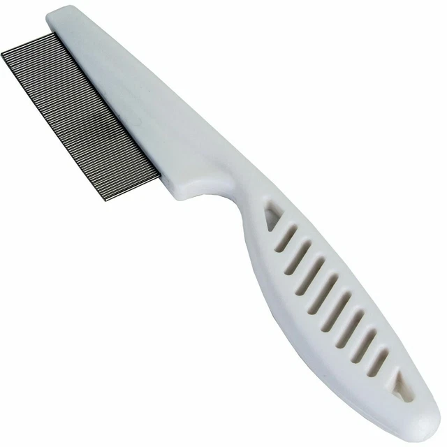 EXTRA FINE NIT HAIR COMB LARGE HANDLE Head Lice Egg Larva Remover Comb Anti-Lice 2