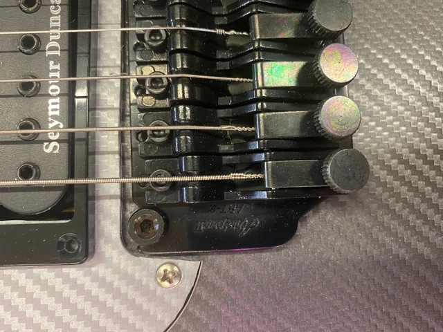 E-Gitarre SuperStrat ca 20 Jahre alt aber Hardware ist neu! ARIA II Tremolo 5