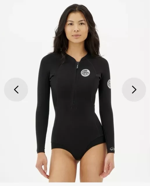 New Rip Curl G-Bomb 2.0 Long Sleeve 1mm Wetsuit Springsuit Womens Size 8