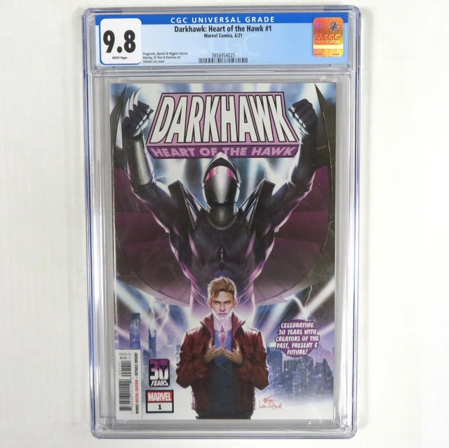 DARKHAWK: HEART OF THE HAWK #1 CGC Graded 9.8 2021 Marvel Comics