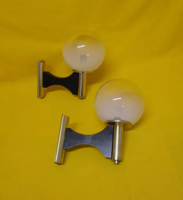 Vintage Coppia Applique Sciolari Design Anni 60 Modernariato Pair Sconces 3591