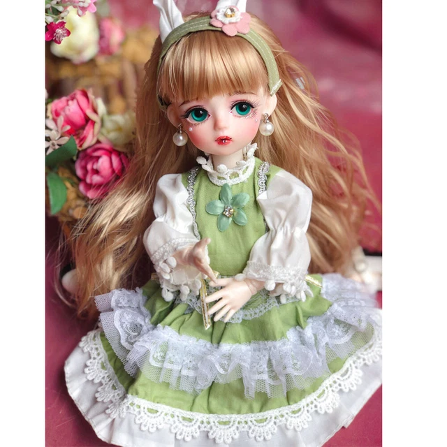 12inch 30cm 1/6 BJD Doll Girls Full Set Ball Joints Female Body Eyes Makeup Toys