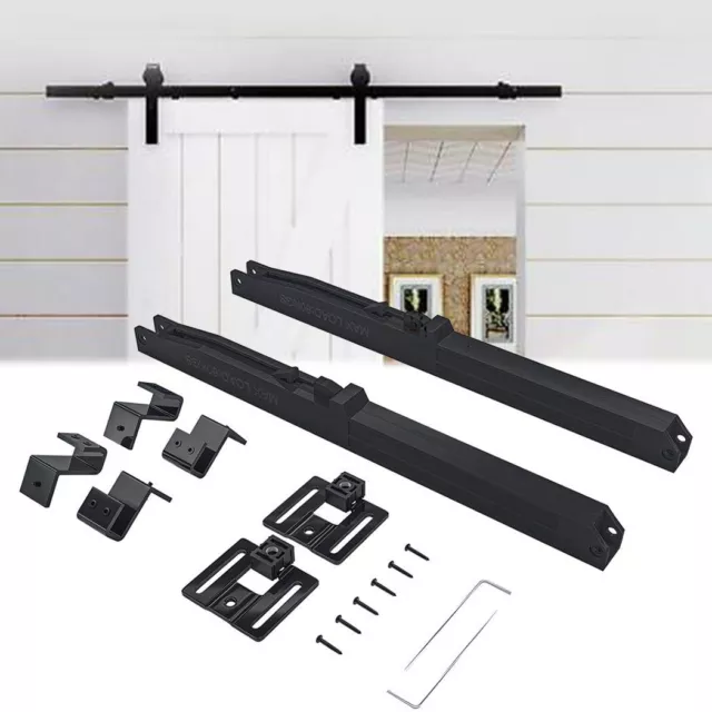 1 Pair Soft Close Mechanism Buffer for Sliding Barn Door Hardware Remission