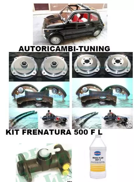 Liquide frein DOT4 - Fiat 500 Passion