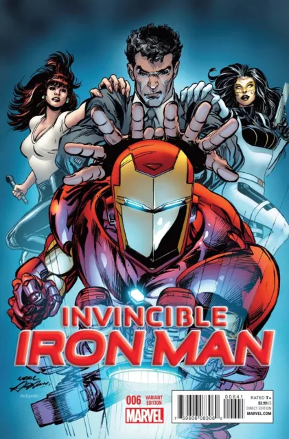 Marvel Comics Invincible Iron Man #6 Modern Age 2016 Neal Adams Variant