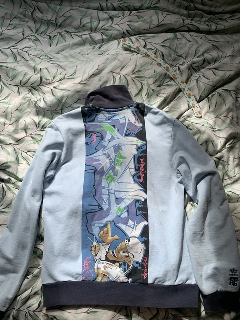 RARE ADIDAS END To End Can2 Graffiti Jumper Size M