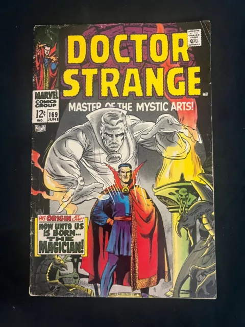 Doctor Strange 169 (1968) - First Solo Series Title - Thomas - VG-