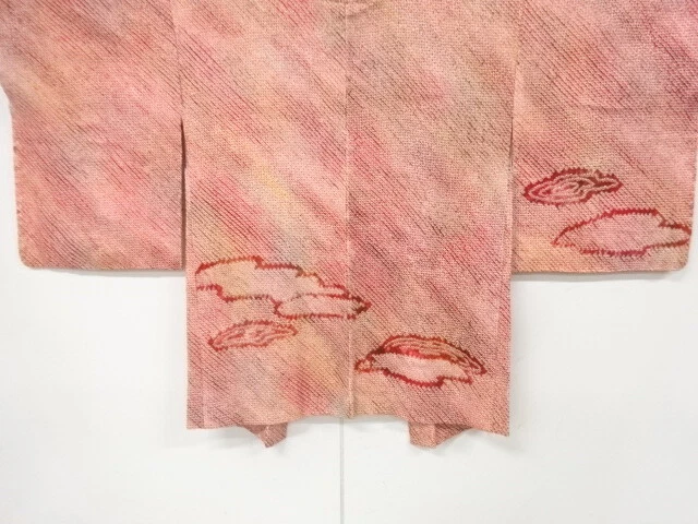 6618312: Japanese Kimono / Vintage Haori / All Shibori / Abstract Pattern