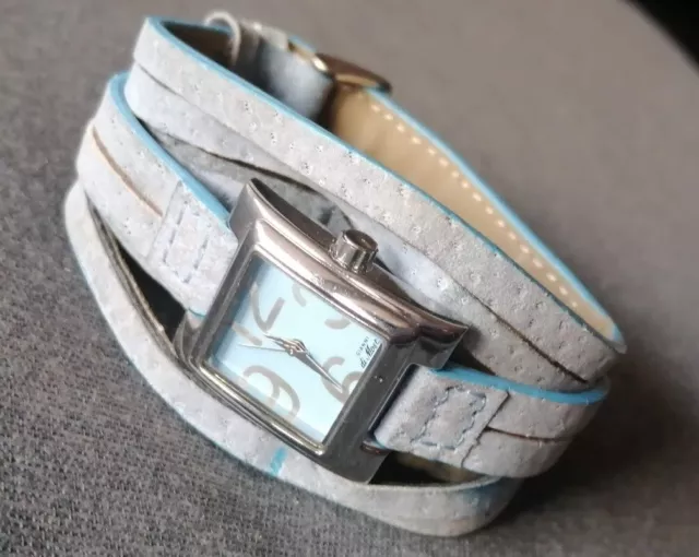 MONTRE FEMME Fille Ados Fantaisie Bracelet Cuir GIANNI di Mosta