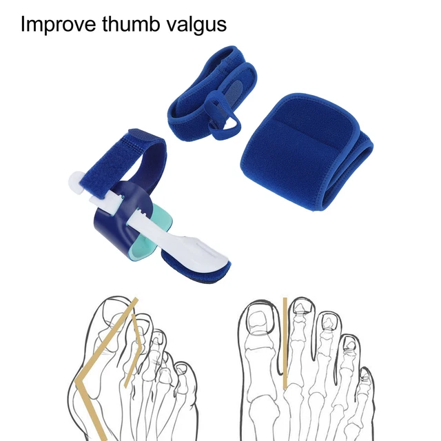 (La Gauche)Attelle 'hallux Valgus Jour Et Nuit Attelle Orthopédique Pour