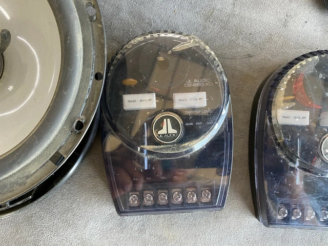 JL AUDIO C2-650CW 6.5-inch C2-650-XO Cross over Bundle Speaker System car stereo 2