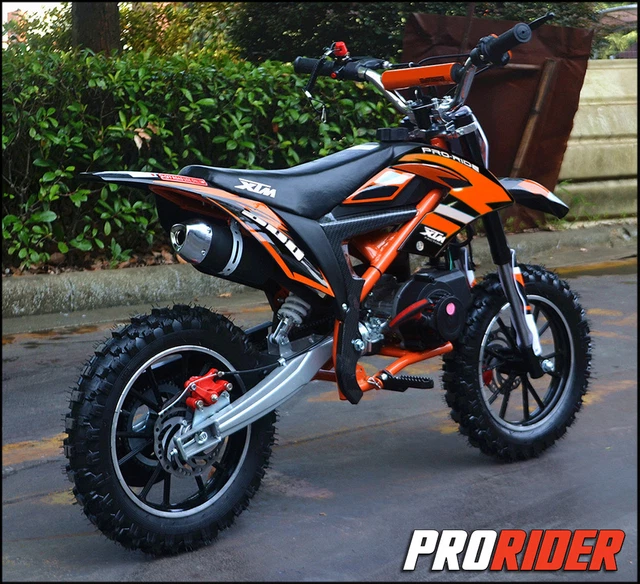 KIDS XTM PRO RIDE 50cc Petrol Dirt Bike Childs New Mini Motorbike