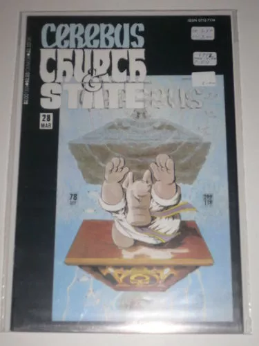 Cerebus Church & State #28 VF Aardvark Vanaheim March Mar 1992