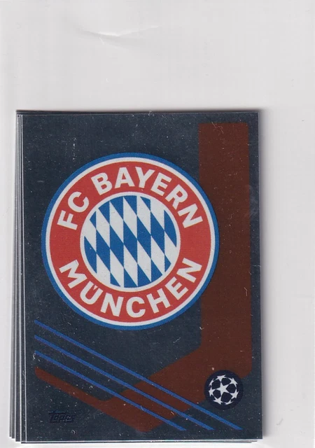Topps Champions League Adesivo CL 21/22 No. 51 Club Stemma FC Bayern Monaco