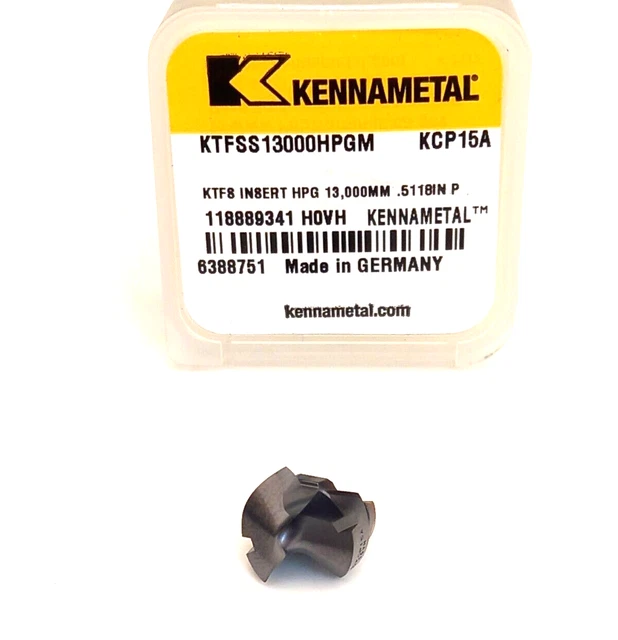 Kennametal Bohreinsatz Ktfss 13000 Hpgm Kcp15A