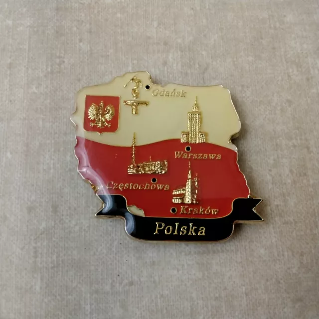 Polska Cities Souvenir Magnet