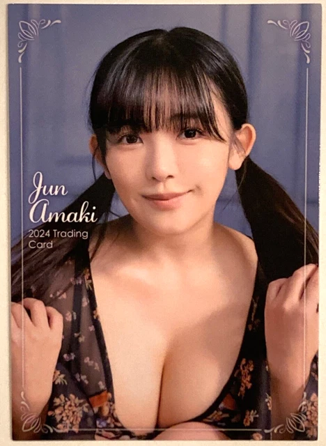 Jun Amaki 2024 Complete Trading Card Set – Japanese Idol Bikini Collection, 81 Pieces