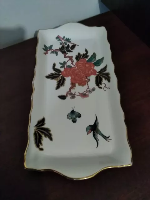 Regal 10 James Kent Old Foley Eastern Glory Design Sandwich Tray 11 Inches X 6