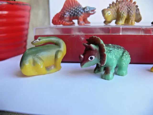 Saurier 1979/80 Deutsch Komplettsatz 7 Figuren incl. Iguanodon! top+rar in Box 2