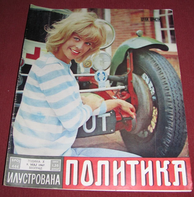 JULIE CHRISTIE MIREILLE Mathieu Dalida ILLUSTROVANA POLITIKA Yugo mai ...