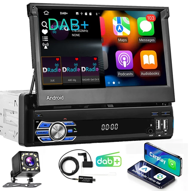 JVC KW-M785DBW DAB autoradio wireless apple carplay & android auto bluetooth usb - Car Hifi Twente