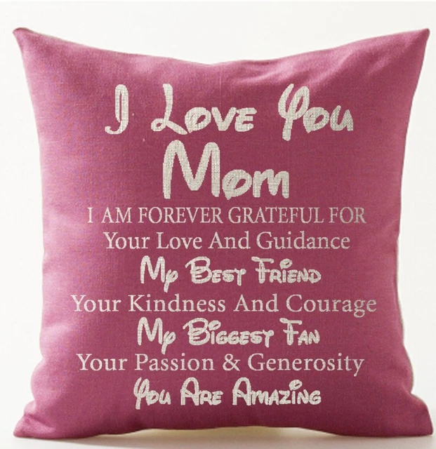 Andreannie Best Gift for Mother I Love You Mom My Best Friend My Biggest Fan ...
