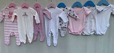 Girls bundle of clothes age 0-3 months junior j H&M Mothercare