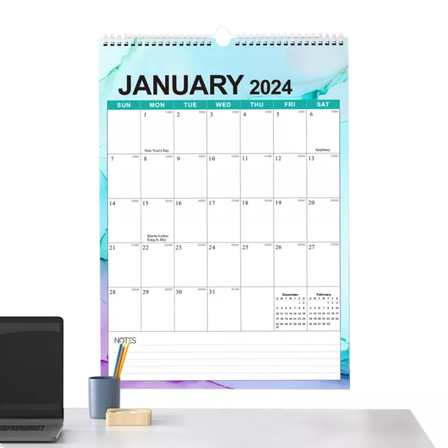 WALL PLANNER CALENDER Portrait Wall Planner Calendar January 2024 to