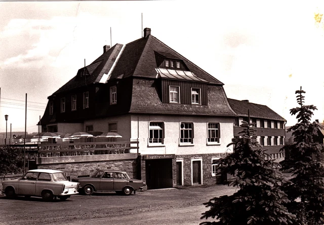 Neudorf , Erzgeb. , Hotel "Vierenstraße" ,DDR , Ansichtskarte