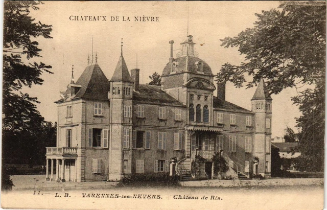 CPA AK Chateaux de la Nievre - VARENNES-les-NEVERS - Chateau de Ris (456813)